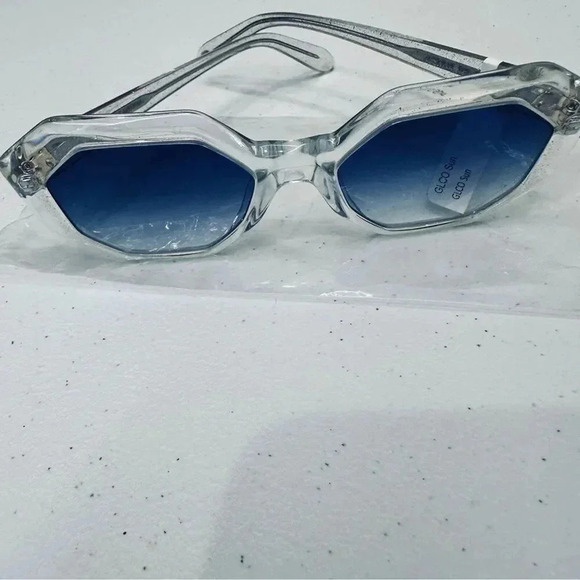Garrett Leight Sunglasses Jaqueline Semi Flat Ultra Marine Gradient Iconic main image 7